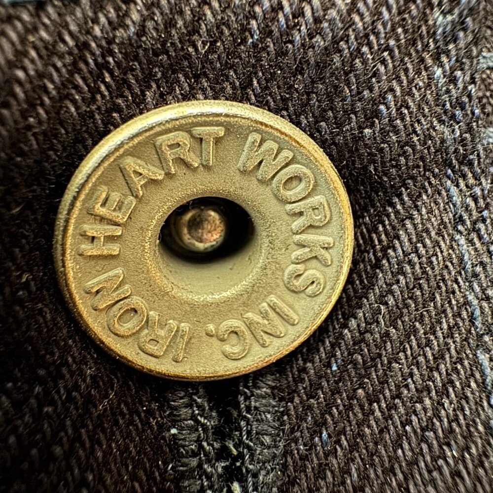 Iron Heart 14oz Selvedge Denim Super Slim Cut Jeans - Indigo/Indigo - Picture 4 of 8